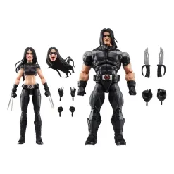 X-Force Marvel Legends Action Figure 2-Pack X-23 & Warpath 15 cm