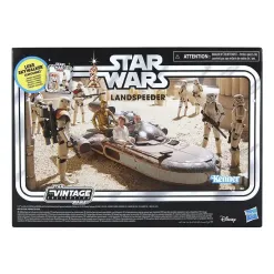 Star Wars Episode IV Vintage Collection Vehicle with Figure Landspeeder & Luke Skywalker (Tatooine)