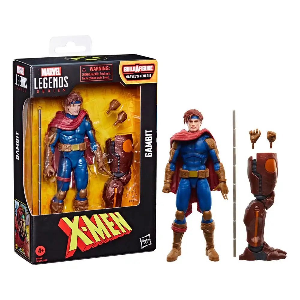X-Men Marvel Legends Action Figur Gambit (BAF: Marvel's Nemesis) 15 cm 9 X-Men Marvel Legends Action Figur Gambit (BAF: Marvel's Nemesis) 15 cm - Bilde 9