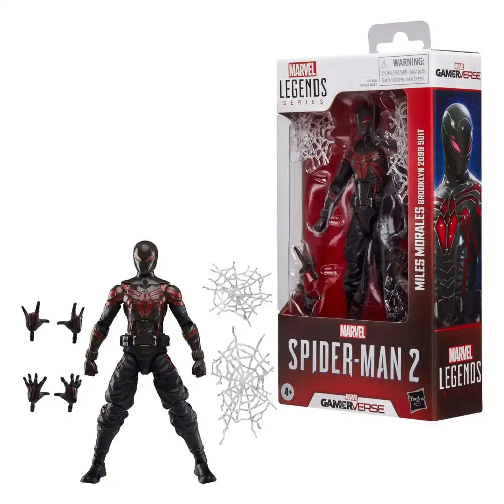 Spider-Man 2 Marvel Legends Gamerverse Action Figure Miles Morales (Brooklyn 2099 Suit) 15 cm 3 Spider-Man 2 Marvel Legends Gamerverse Action Figure Miles Morales (Brooklyn 2099 Suit) 15 cm - Bilde 3
