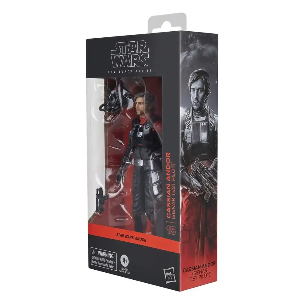 Star Wars: Andor Black Series Action Figure Cassian Andor (Sienar Test Pilot) 15 cm 4 Star Wars: Andor Black Series Action Figure Cassian Andor (Sienar Test Pilot) 15 cm - Bilde 4