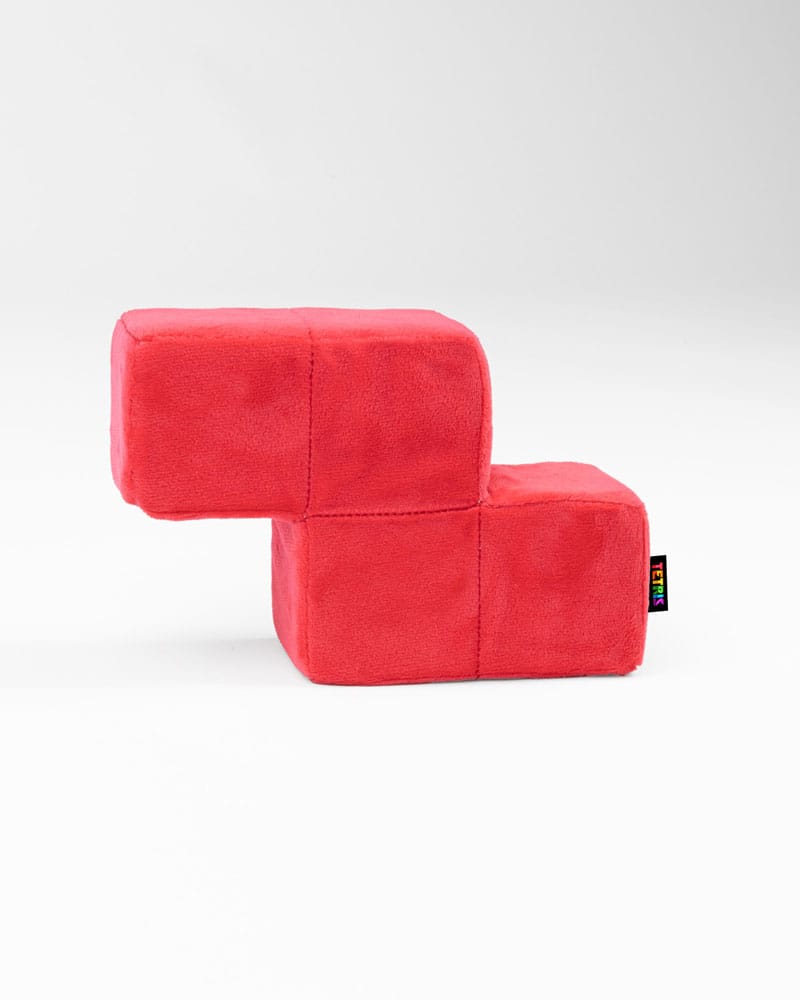 Tetris Plush Figure Block Z red 1 Tetris Plush Figure Block Z red