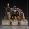 Iron Studios -Star Wars - The Mandalorian Deluxe Art Scale Statue 1/10 - Boba Fett & Fennec on Throne
