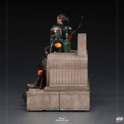 Iron Studios -Star Wars - The Mandalorian Deluxe Art Scale Statue 1/10 - Boba Fett & Fennec on Throne 26 Iron Studios -Star Wars - The Mandalorian Deluxe Art Scale Statue 1/10 - Boba Fett & Fennec on Throne