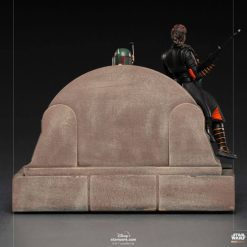 Iron Studios -Star Wars - The Mandalorian Deluxe Art Scale Statue 1/10 - Boba Fett & Fennec on Throne 25 Iron Studios -Star Wars - The Mandalorian Deluxe Art Scale Statue 1/10 - Boba Fett & Fennec on Throne