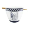 Attack on Titan Ramen Bowl with Chopsticks Emblem 473 ml 4 Attack on Titan Ramen Bowl with Chopsticks Emblem 473 ml