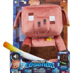 Minecraft Legends Electronic Plush Figure Piglin 29 cm