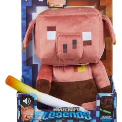Minecraft Legends Electronic Plush Figure Piglin 29 cm