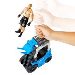 WWE Wrekkin' Vehicle Slam 'N Stack Forklift with Brock Lesnar Action Figure 15 cm 13 WWE Wrekkin' Vehicle Slam 'N Stack Forklift with Brock Lesnar Action Figure 15 cm