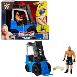 WWE Wrekkin' Vehicle Slam 'N Stack Forklift with Brock Lesnar Action Figure 15 cm 14 WWE Wrekkin' Vehicle Slam 'N Stack Forklift with Brock Lesnar Action Figure 15 cm