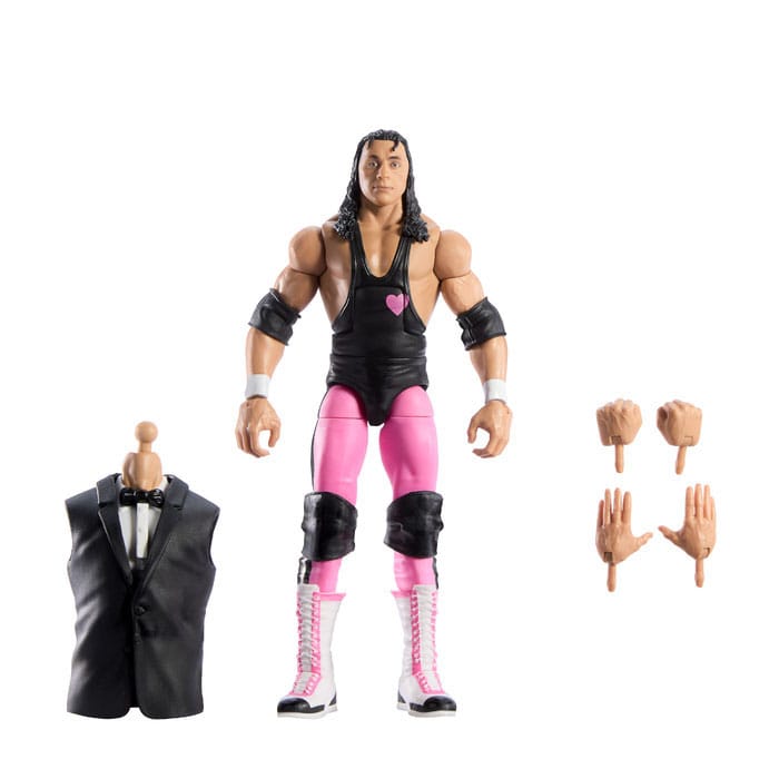 WWE WrestleMania Elite Collection Action Figure Bret "Hit Man" Hart 15 cm 3 WWE WrestleMania Elite Collection Action Figure Bret "Hit Man" Hart 15 cm - Bilde 3