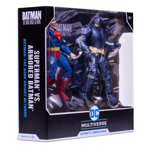 DC Multiverse - The Dark Knight Return: Multipack Superman vs. Armored Batman