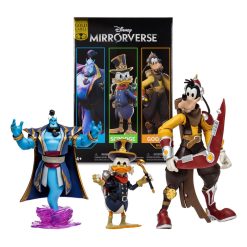Disney Mirrorverse Action Figures Combopack Genie, Scrooge McDuck & Goofy (Gold Label) 13 - 18 cm 17 Disney Mirrorverse Action Figures Combopack Genie, Scrooge McDuck & Goofy (Gold Label) 13 - 18 cm