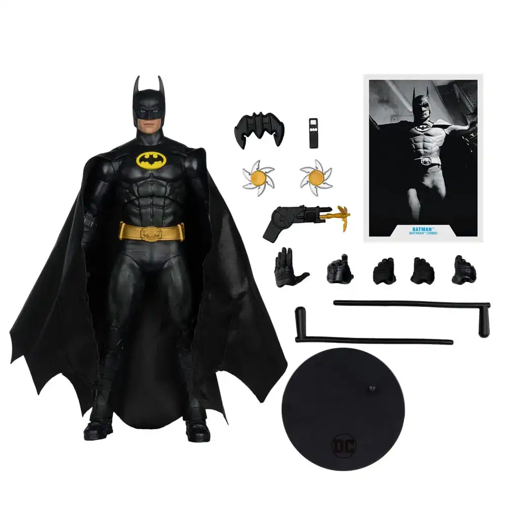 Batman 1989 DC Multiverse Action Figur Batman 18 cm 4 Batman 1989 DC Multiverse Action Figur Batman 18 cm - Bilde 4