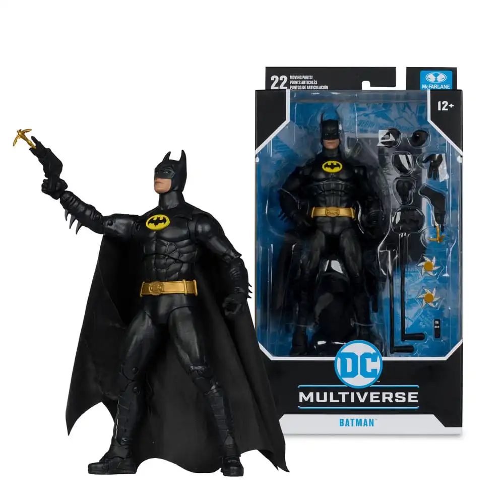 Batman 1989 DC Multiverse Action Figur Batman 18 cm 6 Batman 1989 DC Multiverse Action Figur Batman 18 cm - Bilde 6
