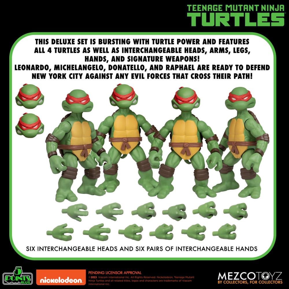 Teenage Mutant Ninja Turtles Action Figures Teenage Mutant Ninja Turtles Deluxe Set 8 cm 15 Teenage Mutant Ninja Turtles Action Figures Teenage Mutant Ninja Turtles Deluxe Set 8 cm - Bilde 15