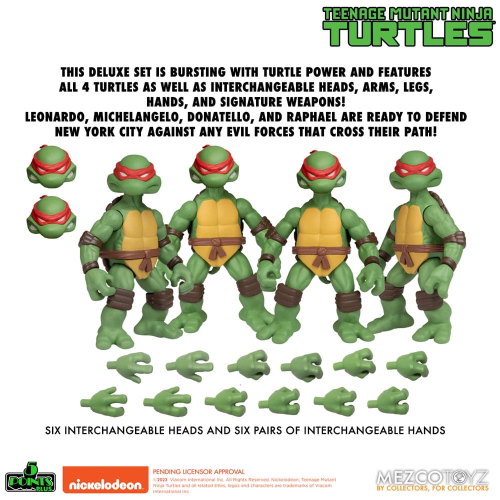 Teenage Mutant Ninja Turtles Action Figures Teenage Mutant Ninja Turtles Deluxe Set 8 cm 16 Teenage Mutant Ninja Turtles Action Figures Teenage Mutant Ninja Turtles Deluxe Set 8 cm - Bilde 16