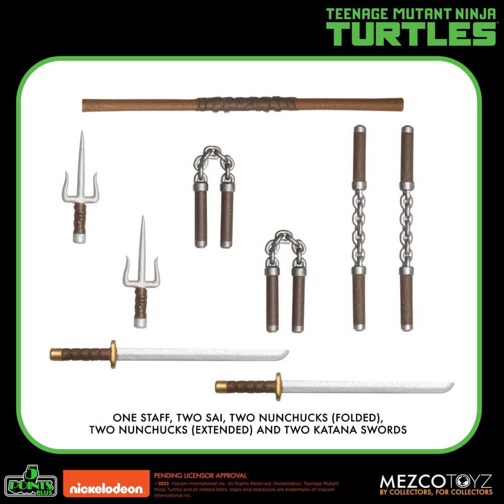 Teenage Mutant Ninja Turtles Action Figures Teenage Mutant Ninja Turtles Deluxe Set 8 cm 17 Teenage Mutant Ninja Turtles Action Figures Teenage Mutant Ninja Turtles Deluxe Set 8 cm - Bilde 17