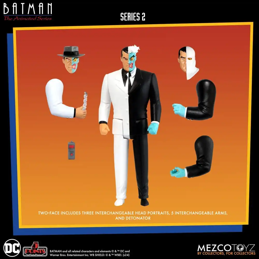 Batman: The Animated Series 2 5 Points Action Figures Deluxe Box Set 9 cm 7 Batman: The Animated Series 2 5 Points Action Figures Deluxe Box Set 9 cm - Bilde 7