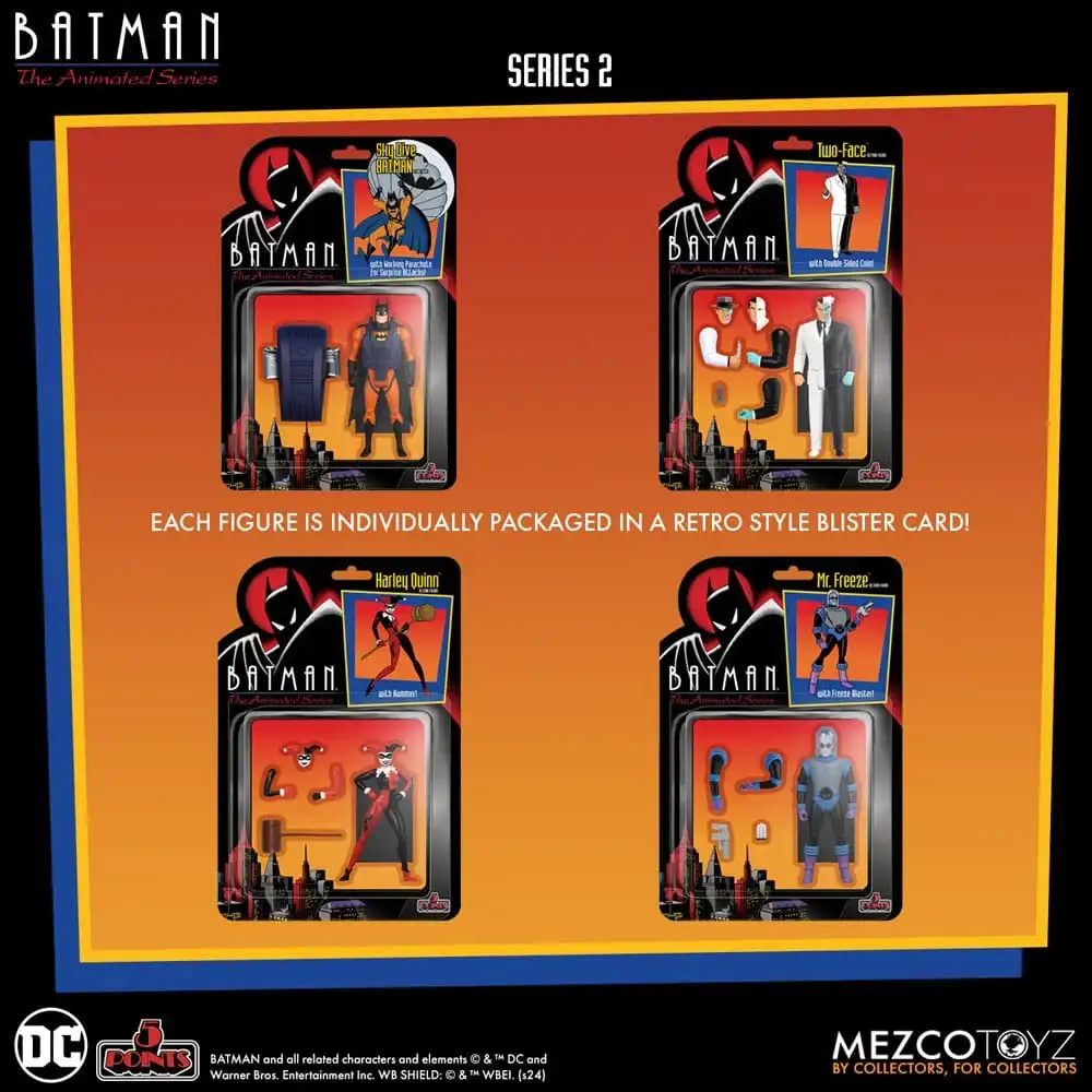 Batman: The Animated Series 2 5 Points Action Figures Deluxe Box Set 9 cm 11 Batman: The Animated Series 2 5 Points Action Figures Deluxe Box Set 9 cm - Bilde 11