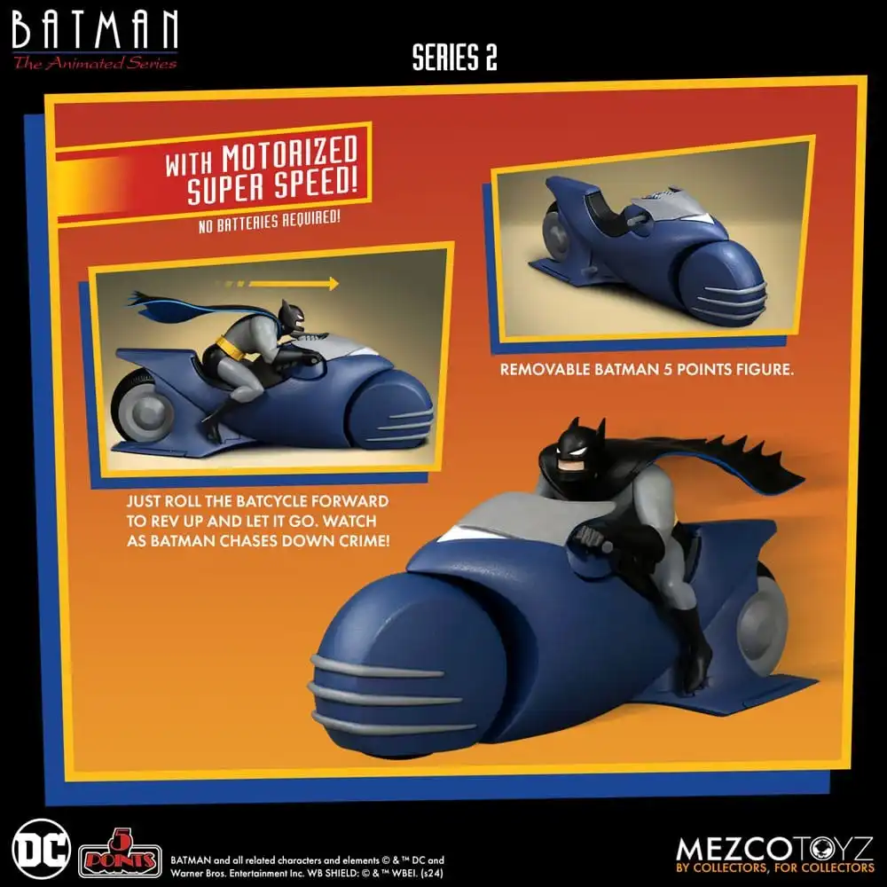 Batman: The Animated Series 2 5 Points Action Figures Deluxe Box Set 9 cm 13 Batman: The Animated Series 2 5 Points Action Figures Deluxe Box Set 9 cm - Bilde 13