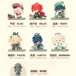Genshin Impact Battle Scene Series Trading Figure Mondstadt Edition 5 cm 19 Genshin Impact Battle Scene Series Trading Figure Mondstadt Edition 5 cm