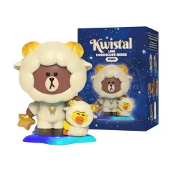LINE FRIENDS Kwistal Horoscope Series Primus – Blindboks med Miniatyrfigur 9 LINE FRIENDS Kwistal Horoscope Series Primus – Blindboks med Miniatyrfigur