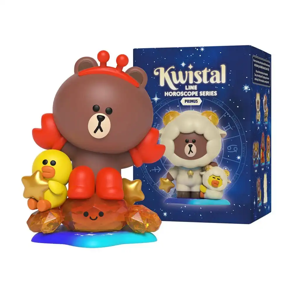 LINE FRIENDS Kwistal Horoscope Series Primus – Blindboks med Miniatyrfigur 3 LINE FRIENDS Kwistal Horoscope Series Primus – Blindboks med Miniatyrfigur - Bilde 3