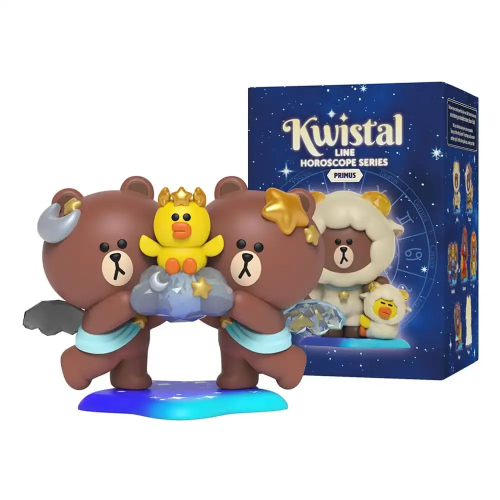 LINE FRIENDS Kwistal Horoscope Series Primus – Blindboks med Miniatyrfigur 4 LINE FRIENDS Kwistal Horoscope Series Primus – Blindboks med Miniatyrfigur - Bilde 4