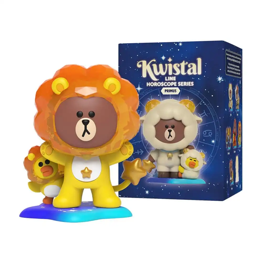 LINE FRIENDS Kwistal Horoscope Series Primus – Blindboks med Miniatyrfigur 5 LINE FRIENDS Kwistal Horoscope Series Primus – Blindboks med Miniatyrfigur - Bilde 5