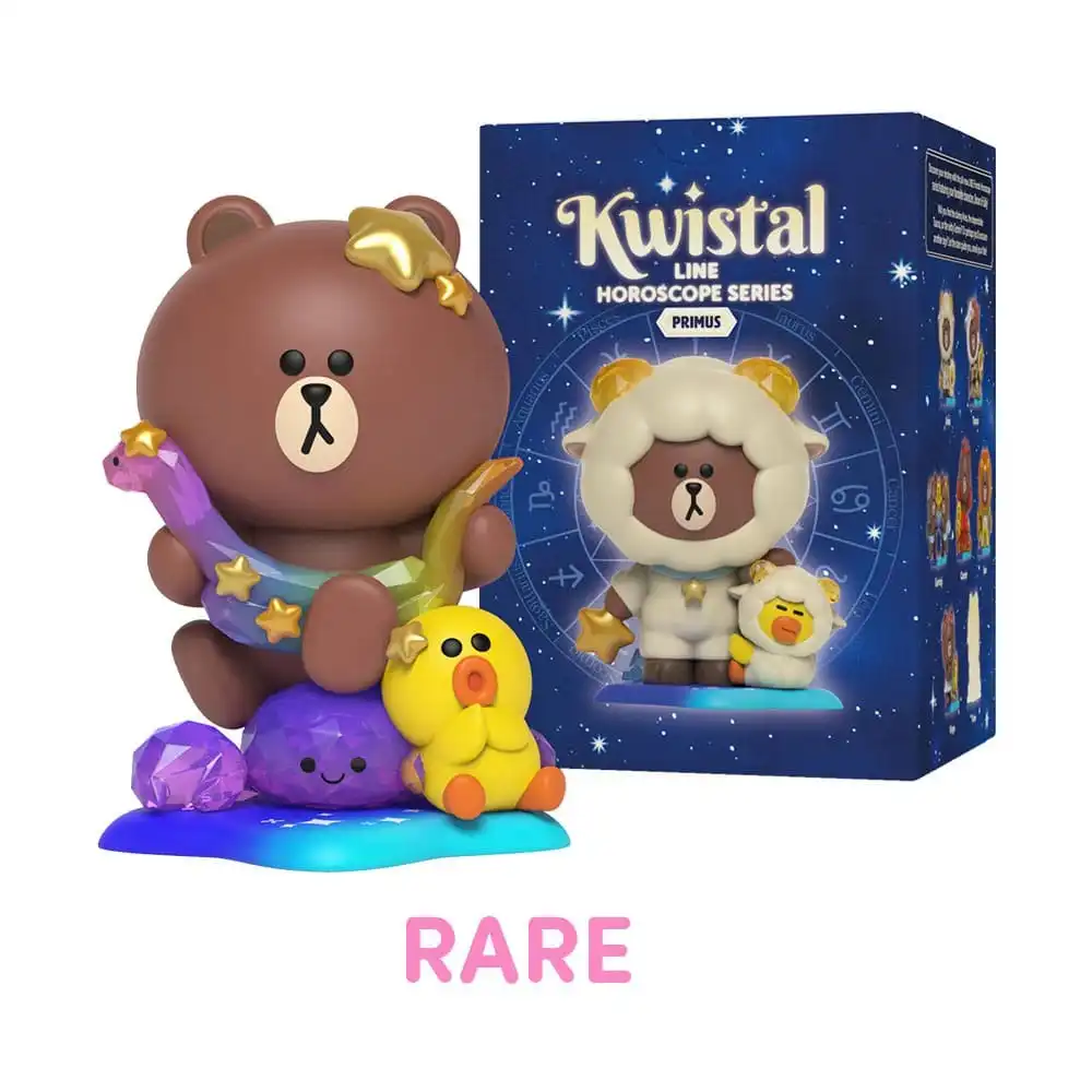 LINE FRIENDS Kwistal Horoscope Series Primus – Blindboks med Miniatyrfigur 6 LINE FRIENDS Kwistal Horoscope Series Primus – Blindboks med Miniatyrfigur - Bilde 6