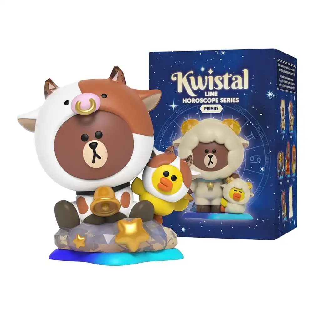 LINE FRIENDS Kwistal Horoscope Series Primus – Blindboks med Miniatyrfigur 7 LINE FRIENDS Kwistal Horoscope Series Primus – Blindboks med Miniatyrfigur - Bilde 7