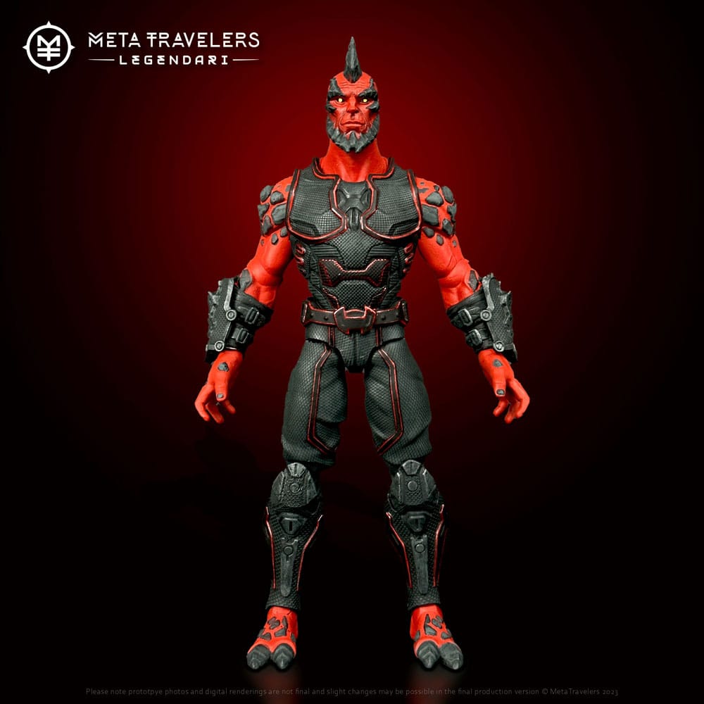 Legendari Actionfigur 1/10 Crimson Enforcer 18 cm 1 Legendari Actionfigur 1/10 Crimson Enforcer 18 cm