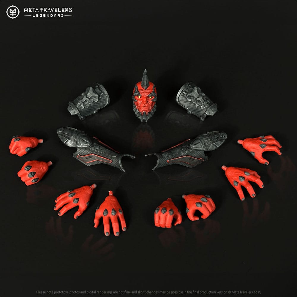 Legendari Actionfigur 1/10 Crimson Enforcer 18 cm 3 Legendari Actionfigur 1/10 Crimson Enforcer 18 cm - Bilde 3