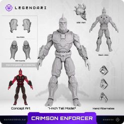 Legendari Actionfigur 1/10 Crimson Enforcer 18 cm 8 Legendari Actionfigur 1/10 Crimson Enforcer 18 cm