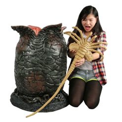 Aliens Foam Replica 1/1 Xenomorph Egg & Latex Facehugger 91 cm