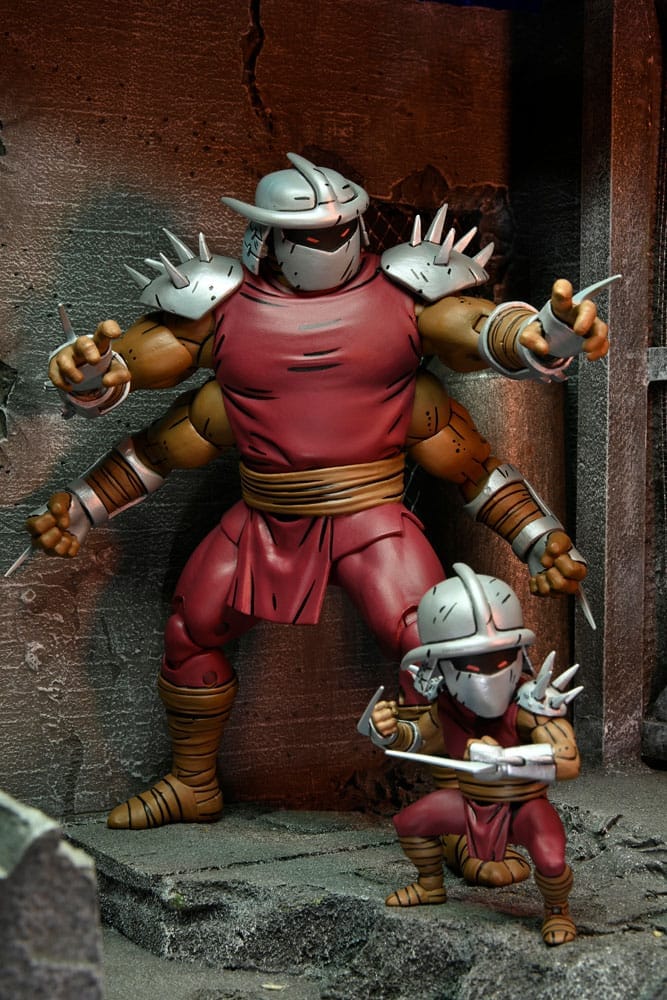 Teenage Mutant Ninja Turtles (Mirage Comics) Action Figure Shredder Clone & Mini Shredder (Deluxe) 18 cm 1 Teenage Mutant Ninja Turtles (Mirage Comics) Action Figure Shredder Clone & Mini Shredder (Deluxe) 18 cm