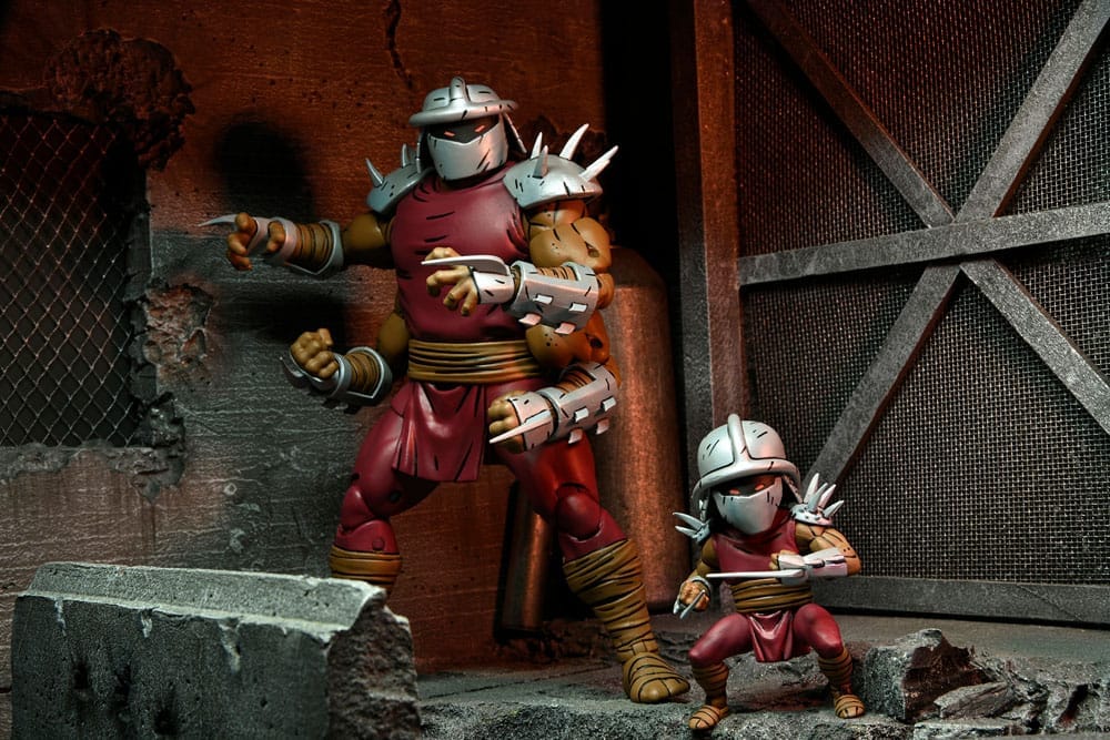 Teenage Mutant Ninja Turtles (Mirage Comics) Action Figure Shredder Clone & Mini Shredder (Deluxe) 18 cm 6 Teenage Mutant Ninja Turtles (Mirage Comics) Action Figure Shredder Clone & Mini Shredder (Deluxe) 18 cm - Bilde 6