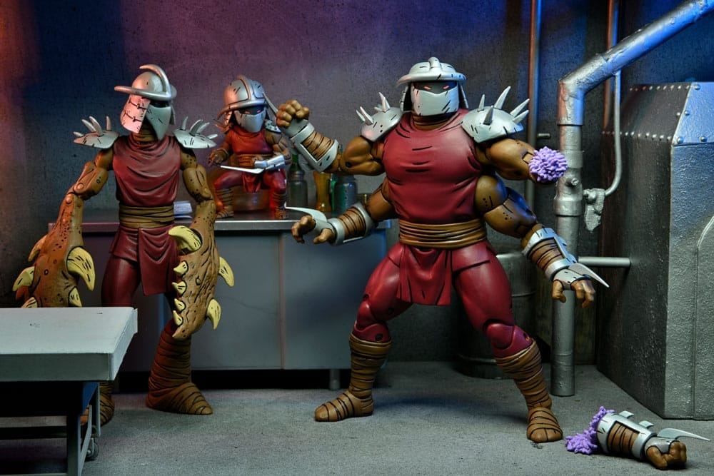 Teenage Mutant Ninja Turtles (Mirage Comics) Action Figure Shredder Clone & Mini Shredder (Deluxe) 18 cm 11 Teenage Mutant Ninja Turtles (Mirage Comics) Action Figure Shredder Clone & Mini Shredder (Deluxe) 18 cm - Bilde 11