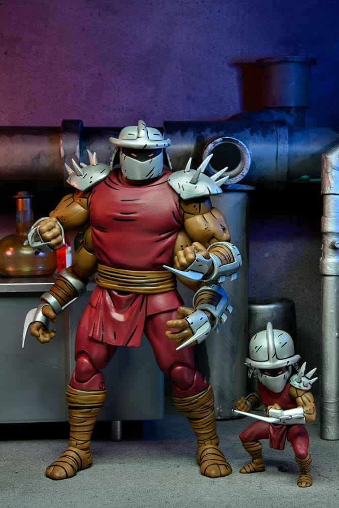 Teenage Mutant Ninja Turtles (Mirage Comics) Action Figure Shredder Clone & Mini Shredder (Deluxe) 18 cm 13 Teenage Mutant Ninja Turtles (Mirage Comics) Action Figure Shredder Clone & Mini Shredder (Deluxe) 18 cm - Bilde 13