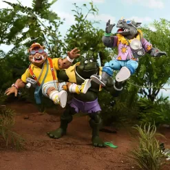 Teenage Mutant Ninja Turtles (Cartoon 1980) Action Figure 2 Pack Vacation Bebop and Rocksteady 18 cm - Bilde 5