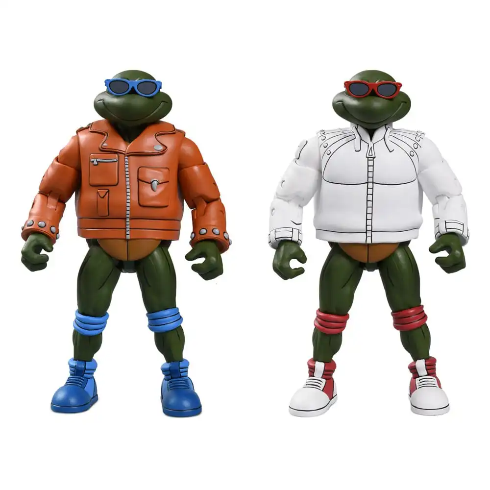 Teenage Mutant Ninja Turtles (Tegneserie) Actionfigur Punk Leo og Punk Raph 2-pakning 18 cm 1 Teenage Mutant Ninja Turtles (Tegneserie) Actionfigur Punk Leo og Punk Raph 2-pakning 18 cm