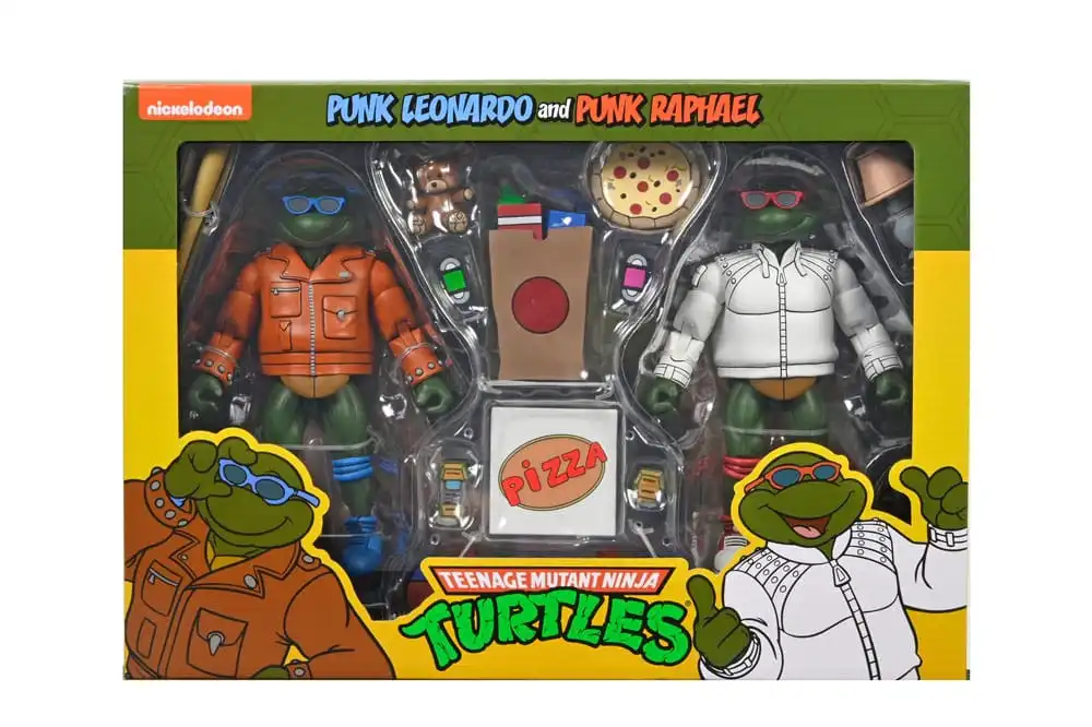 Teenage Mutant Ninja Turtles (Tegneserie) Actionfigur Punk Leo og Punk Raph 2-pakning 18 cm 2 Teenage Mutant Ninja Turtles (Tegneserie) Actionfigur Punk Leo og Punk Raph 2-pakning 18 cm - Bilde 2