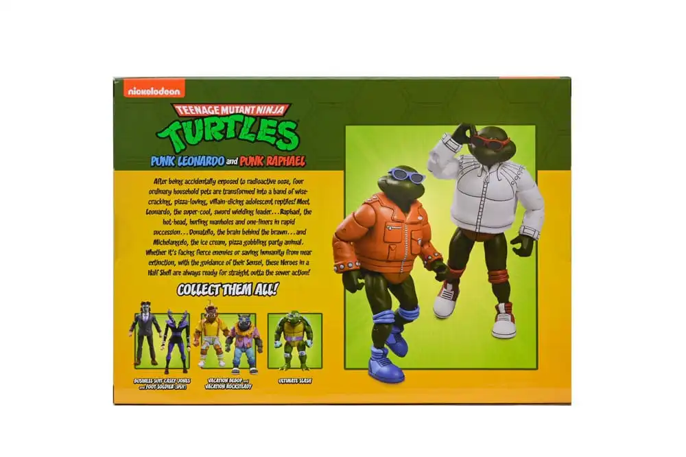 Teenage Mutant Ninja Turtles (Tegneserie) Actionfigur Punk Leo og Punk Raph 2-pakning 18 cm 3 Teenage Mutant Ninja Turtles (Tegneserie) Actionfigur Punk Leo og Punk Raph 2-pakning 18 cm - Bilde 3