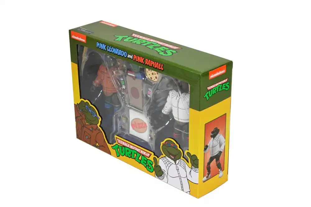 Teenage Mutant Ninja Turtles (Tegneserie) Actionfigur Punk Leo og Punk Raph 2-pakning 18 cm 4 Teenage Mutant Ninja Turtles (Tegneserie) Actionfigur Punk Leo og Punk Raph 2-pakning 18 cm - Bilde 4