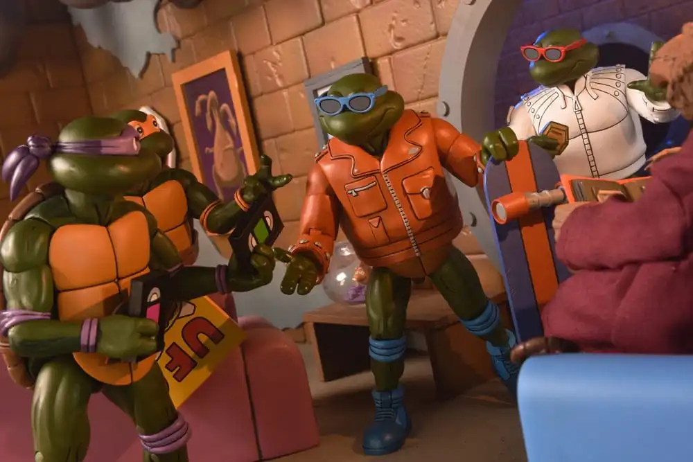 Teenage Mutant Ninja Turtles (Tegneserie) Actionfigur Punk Leo og Punk Raph 2-pakning 18 cm 11 Teenage Mutant Ninja Turtles (Tegneserie) Actionfigur Punk Leo og Punk Raph 2-pakning 18 cm - Bilde 11