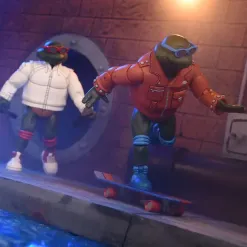 Teenage Mutant Ninja Turtles (Tegneserie) Actionfigur Punk Leo og Punk Raph 2-pakning 18 cm 26 Teenage Mutant Ninja Turtles (Tegneserie) Actionfigur Punk Leo og Punk Raph 2-pakning 18 cm