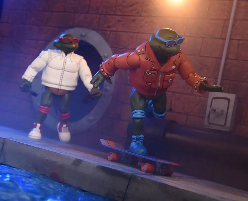 Teenage Mutant Ninja Turtles (Tegneserie) Actionfigur Punk Leo og Punk Raph 2-pakning 18 cm 12 Teenage Mutant Ninja Turtles (Tegneserie) Actionfigur Punk Leo og Punk Raph 2-pakning 18 cm - Bilde 12
