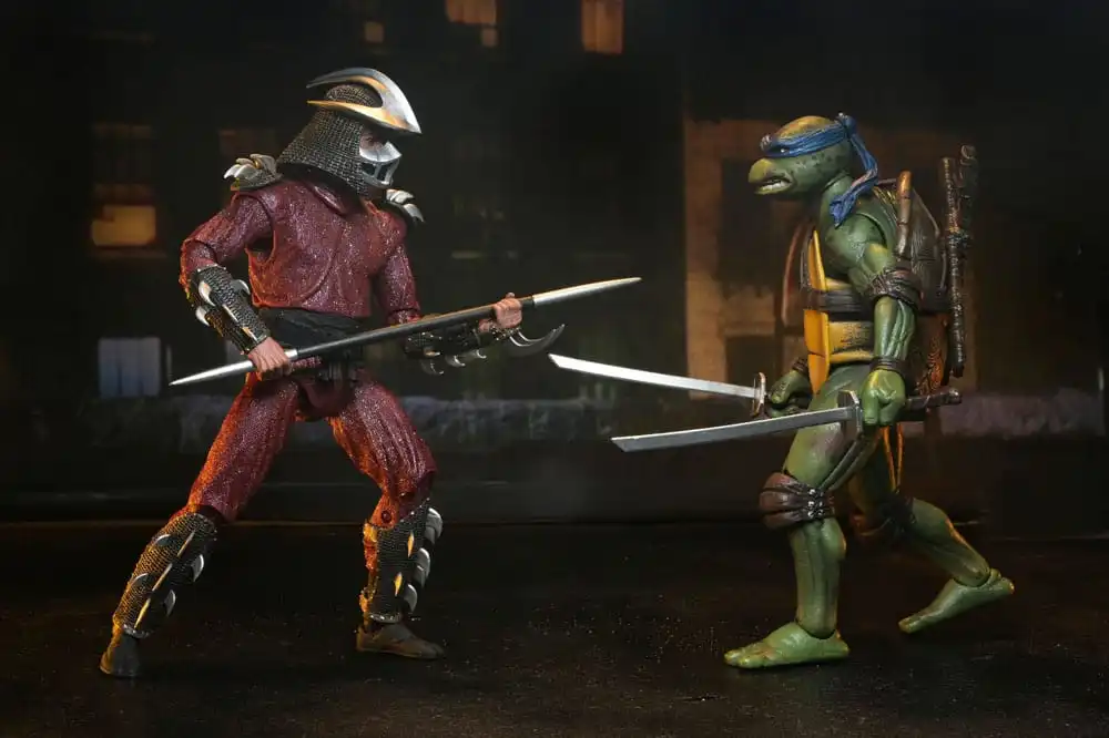 Teenage Mutant Ninja Turtles (1990 Movie) Action Figure Roof Top Battle Shredder vs Leo 18 cm 9 Teenage Mutant Ninja Turtles (1990 Movie) Action Figure Roof Top Battle Shredder vs Leo 18 cm - Bilde 9