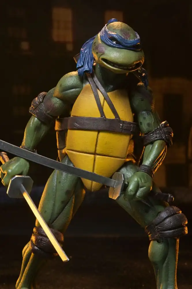 Teenage Mutant Ninja Turtles (1990 Movie) Action Figure Roof Top Battle Shredder vs Leo 18 cm 15 Teenage Mutant Ninja Turtles (1990 Movie) Action Figure Roof Top Battle Shredder vs Leo 18 cm - Bilde 15